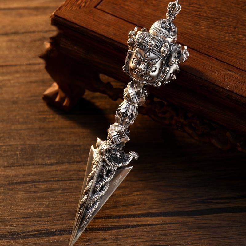 Vintage Things Collection - Berkat Acala Buddha liontin kalung untuk