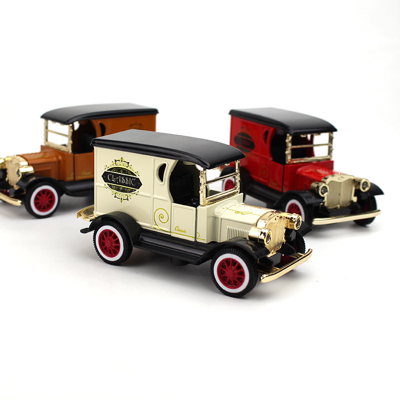 Vintage Collectible Toys - 1 buah mobil logam campuran Retro
