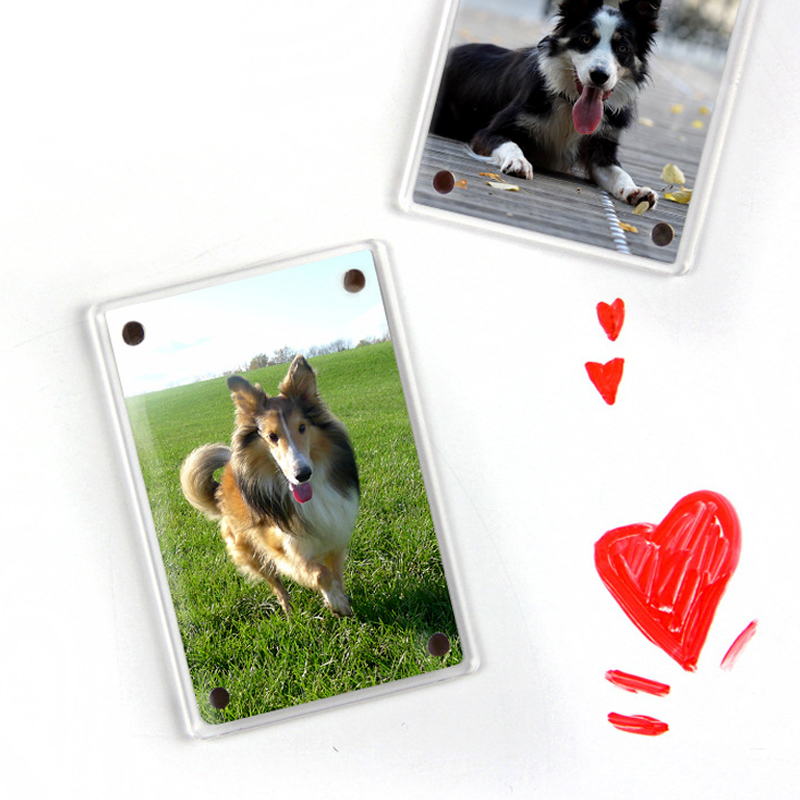 Instant Film Pack - Bingkai Foto Akrilik Magnet Kulkas 2