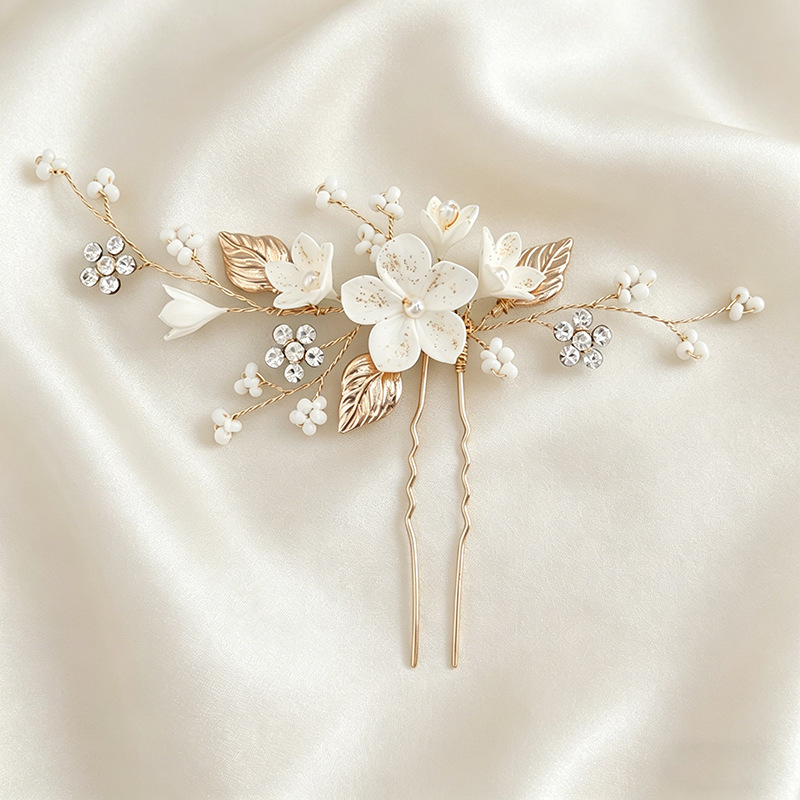 Vintage Item - Aksesoris Rambut Pengantin Gaya Pearl Harbor,