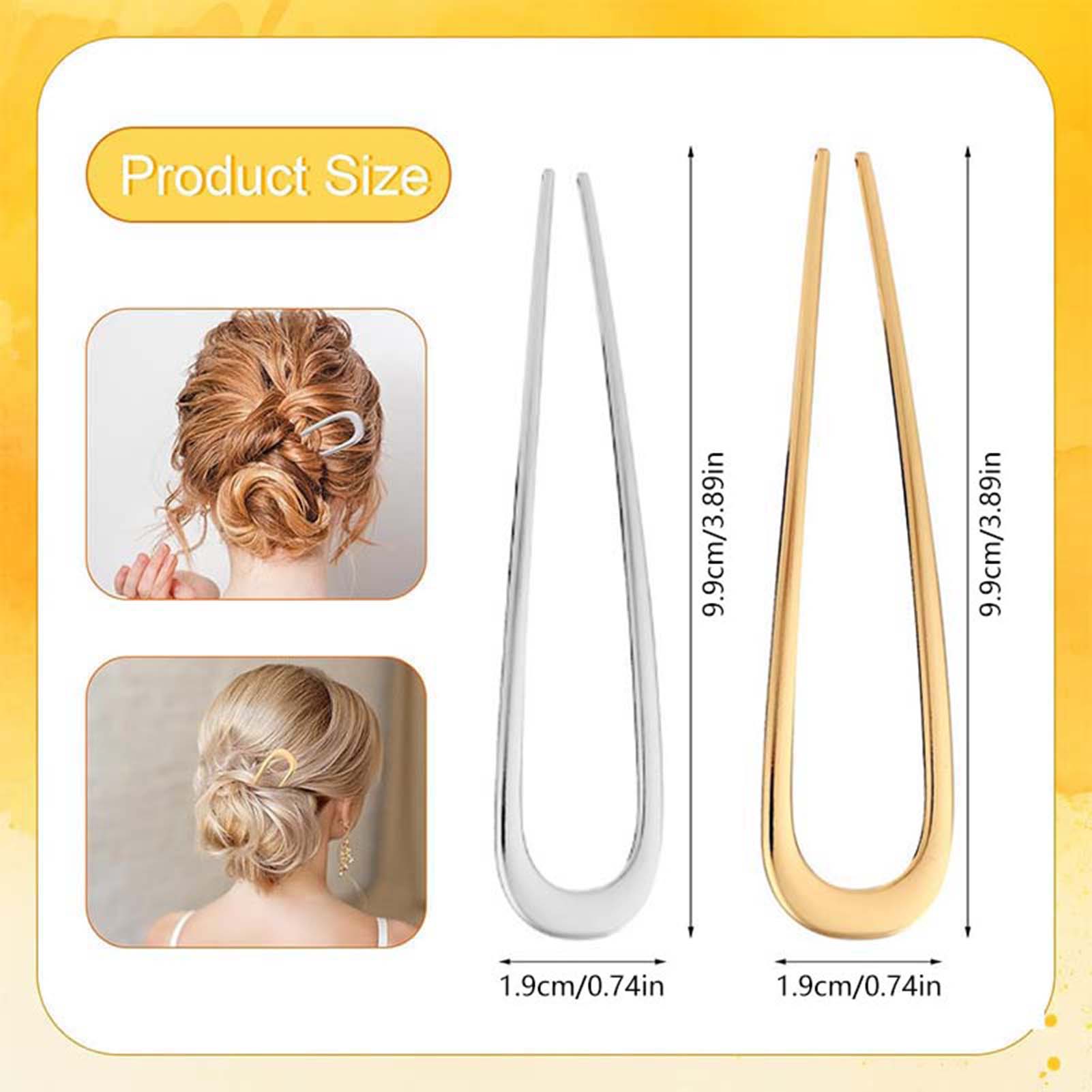 Jepit Rambut Bentuk U Prancis  - Vintage Item ulasan dan harga