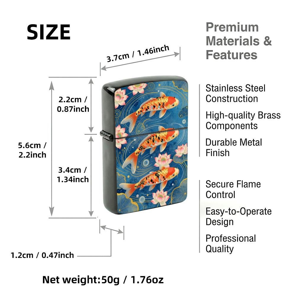 Korek Api Vintage Flip Top den - Vintage Collectible Lighters ulasan dan harga