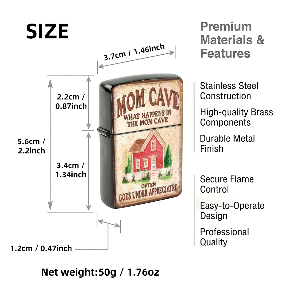 Korek Api Vintage Flip Top, ko - Vintage Collectible Lighters ulasan dan harga