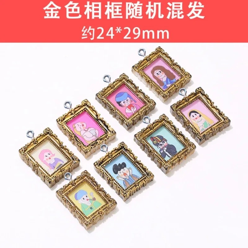 10 Buah Liontin Bingkai Foto R - Vintage Item ulasan dan harga