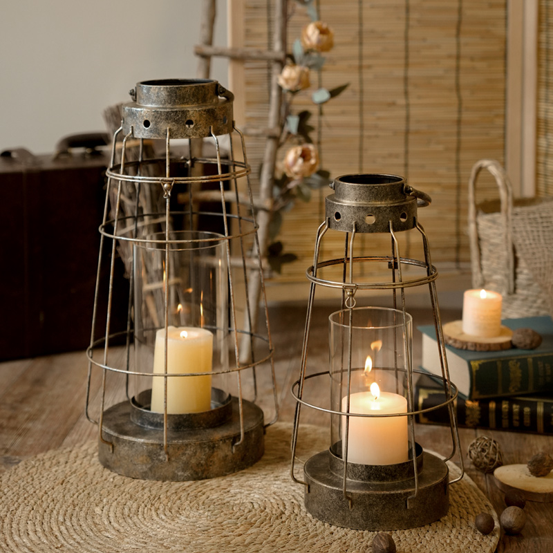 Lampu Lilin Dekoratif Eropa da - Vintage Collectible Glass ulasan dan harga