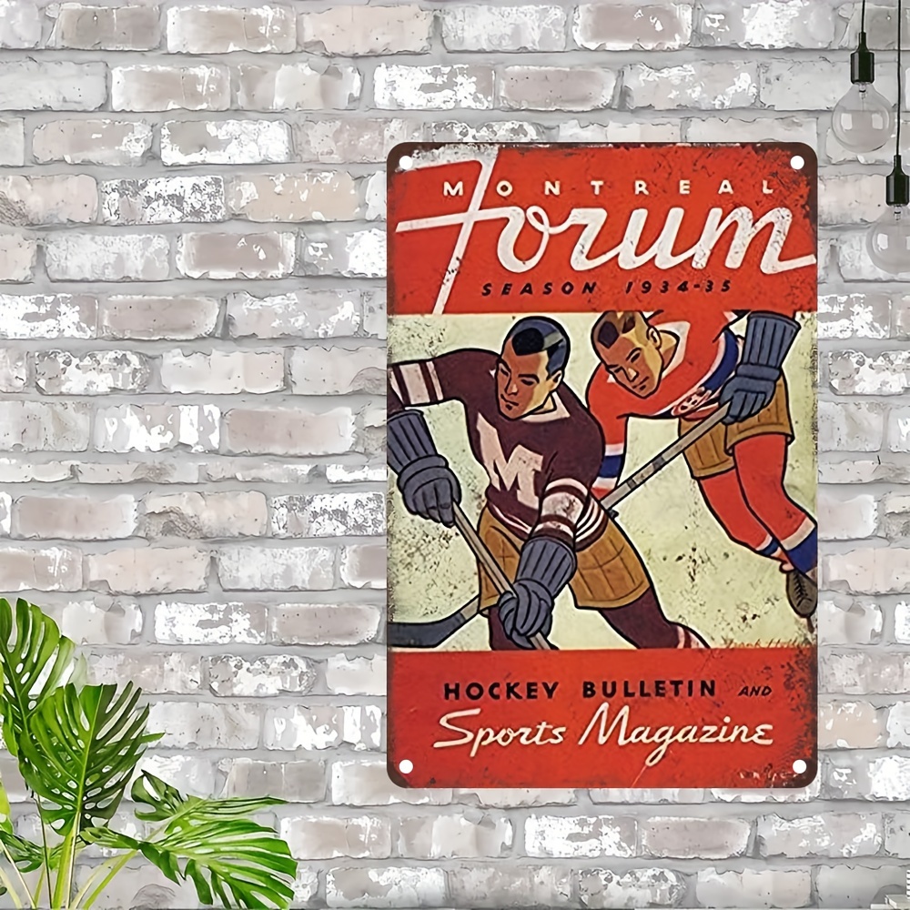 Papan Logam Vintage Forum Mont - Vintage Collectible Magazines ulasan dan harga