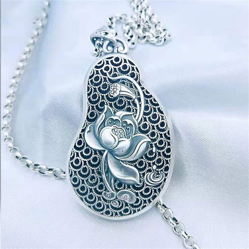 Liontin Lotus Buddha antik unt - Vintage Things Collection ulasan dan harga