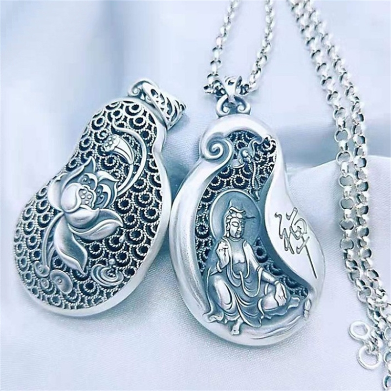 Liontin Lotus Buddha antik unt - Vintage Things Collection ulasan dan harga